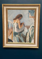 “Portrait of a Woman” by Gustaf Sjöö