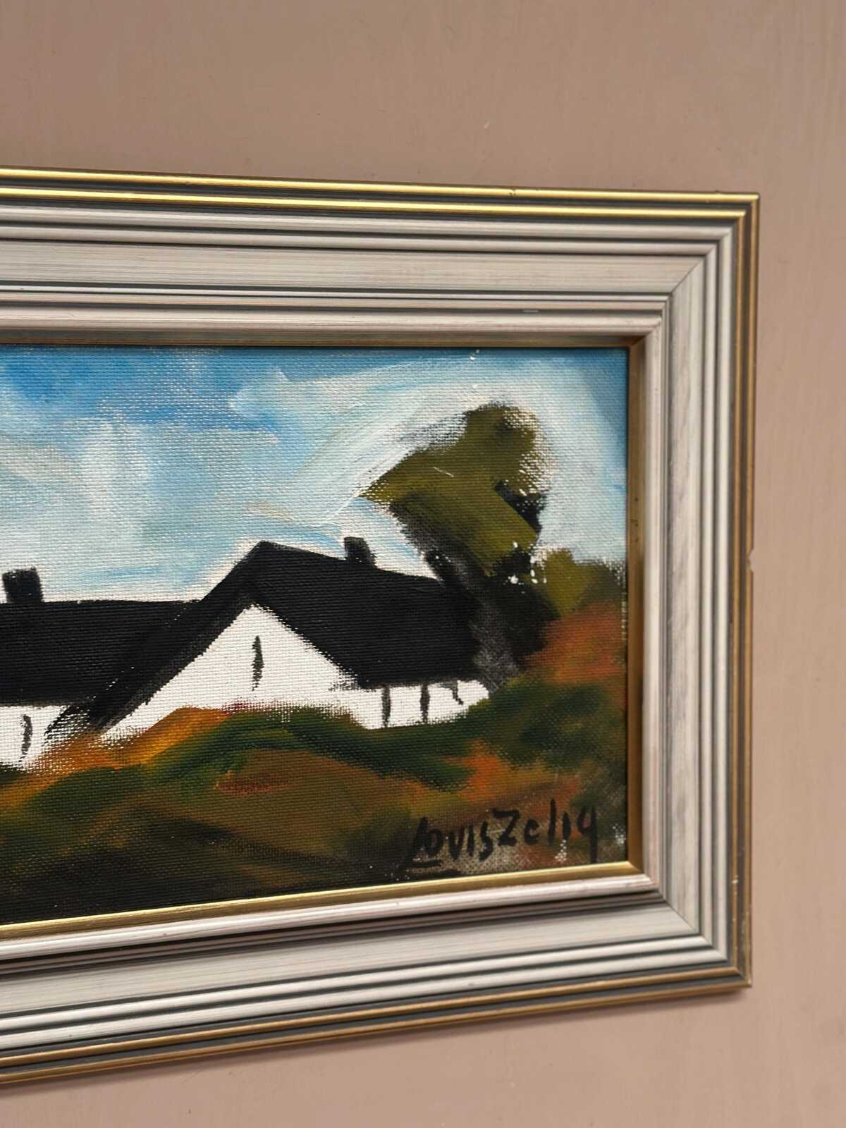 “Landscape with Farm” by Louis Zelig