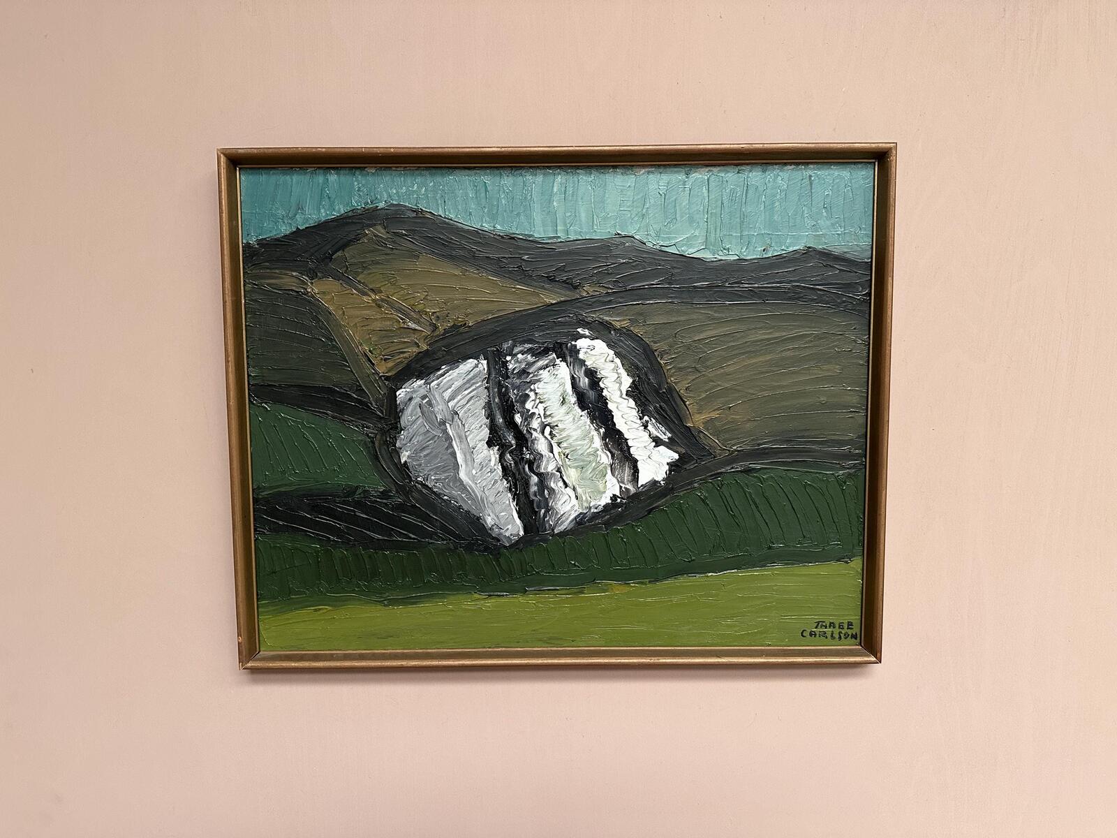 “Abstract Landscape” by Thage Carlson