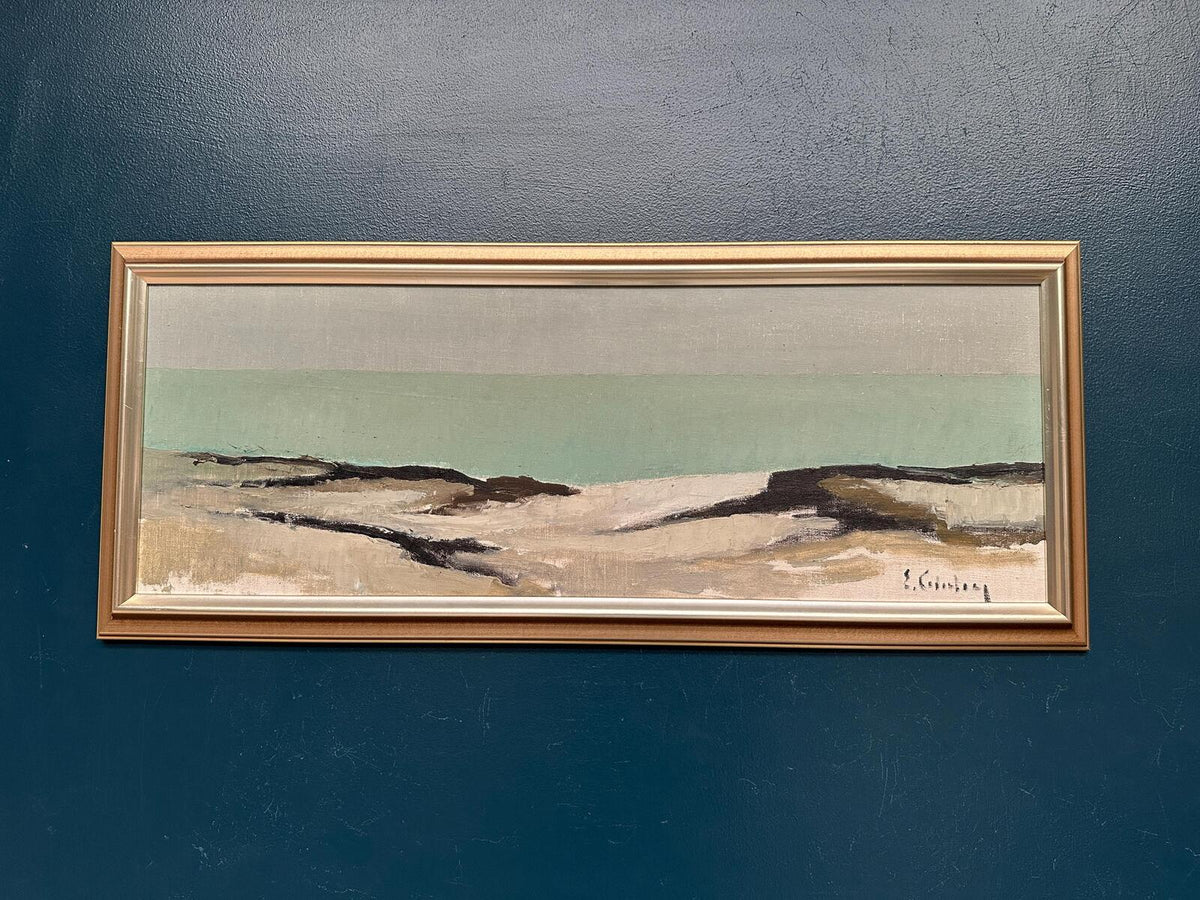 “Coastal Landscape” by Eric Cederberg (1897–1984)
