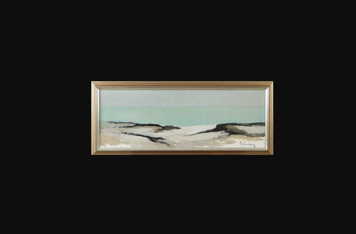 “Coastal Landscape” by Eric Cederberg (1897–1984)