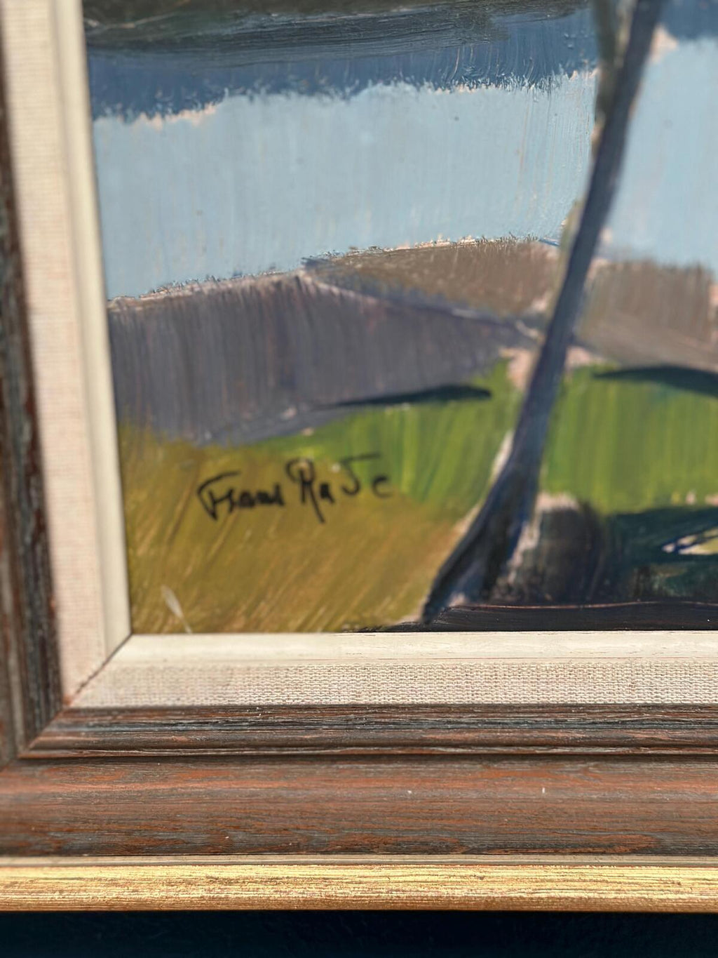 “Natural Landscape” by Frans Rase (1913–1994)