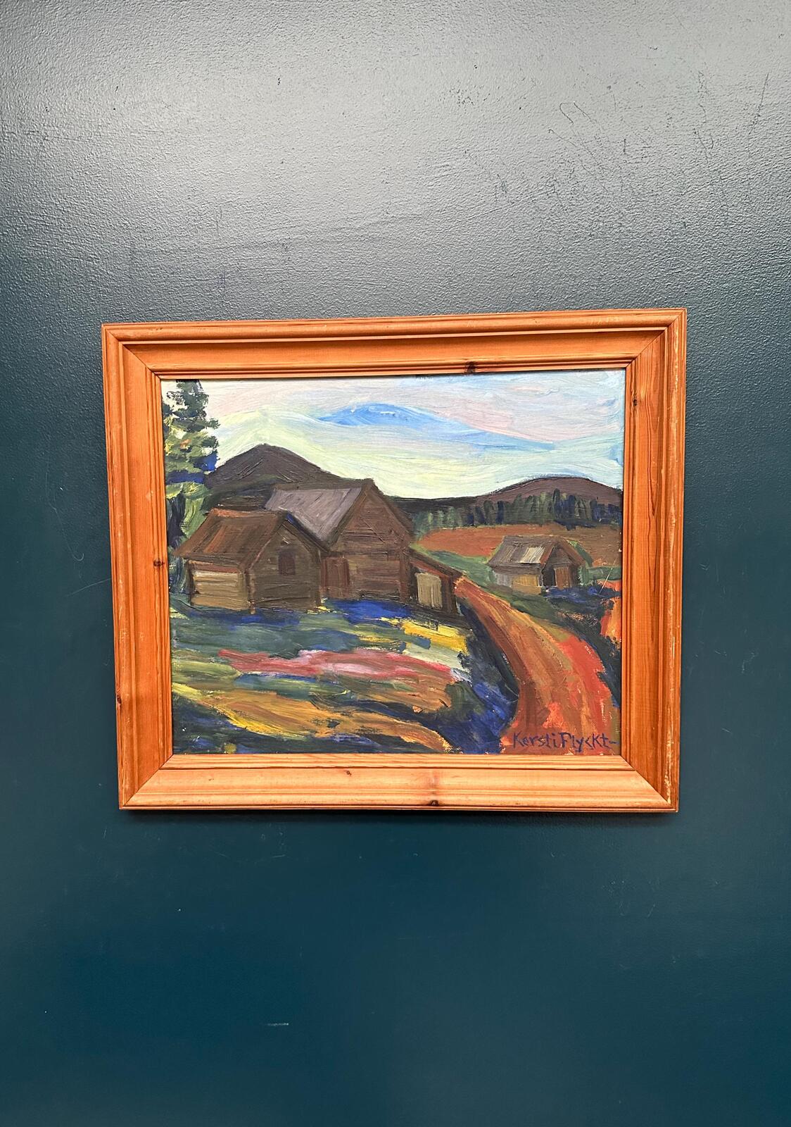 “Mountain Landscape” by Kersti Flyckt