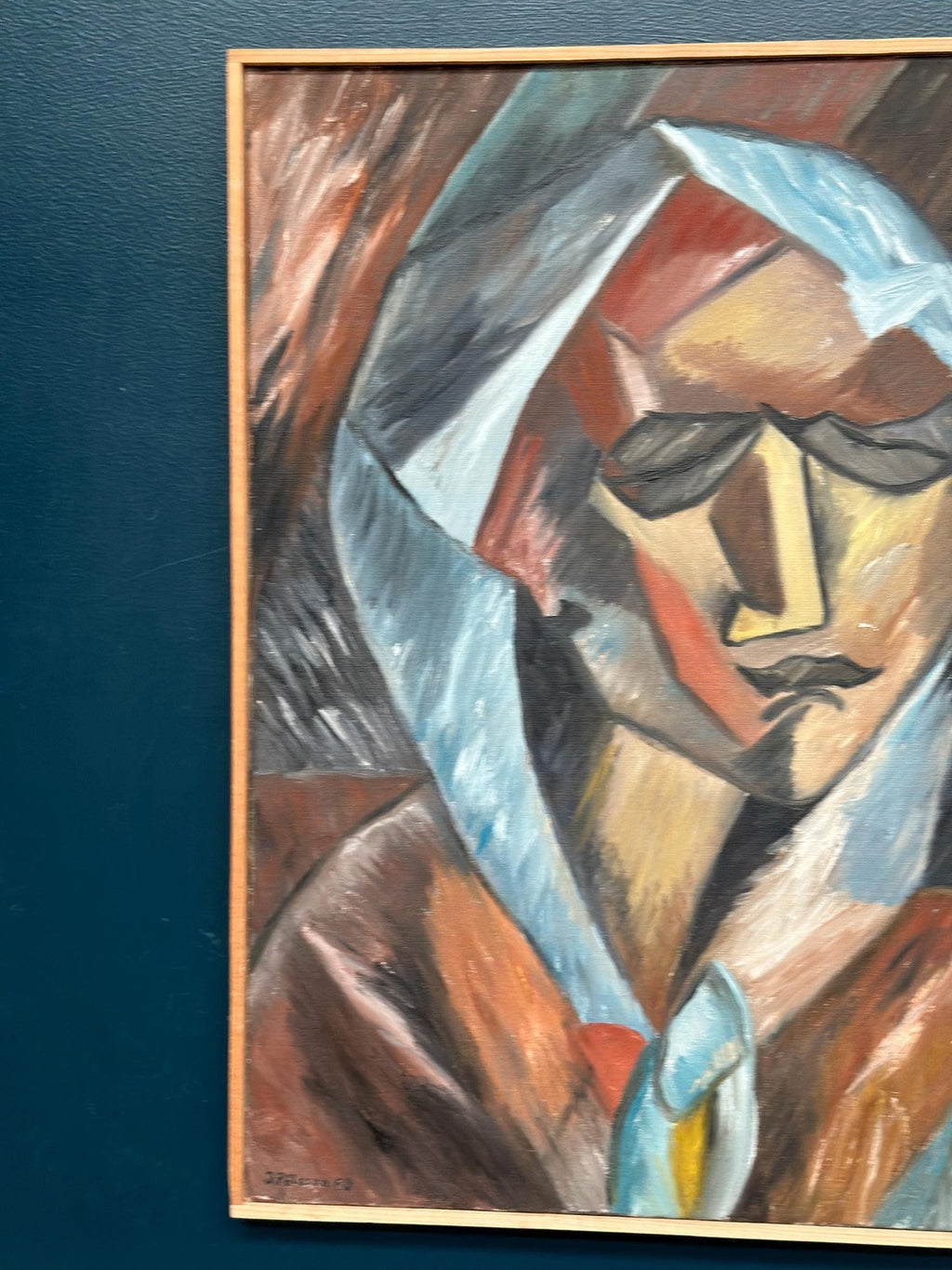 “Cubist Woman Portrait” by Jan Pålsson