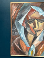 “Cubist Woman Portrait” by Jan Pålsson