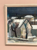 “Winter Night over the City” by Helmer Forslund