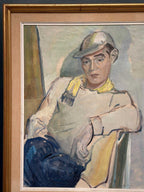 “Portrait of a Man” by Gösta Karlsson (1927–2020)