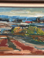 “Landscape” by Jerzy Luczak‑Szewczyk (1923–1975)