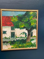 “Tree by House” by Karl Bertil Lundh