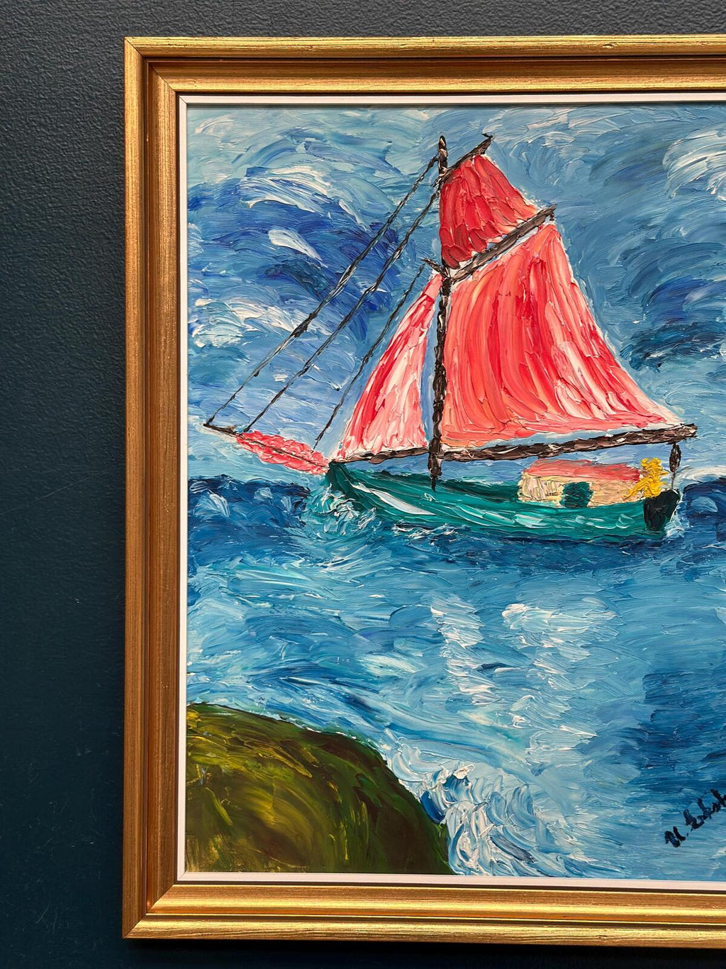 “Sailboat on the Water” by U. Ekshard
