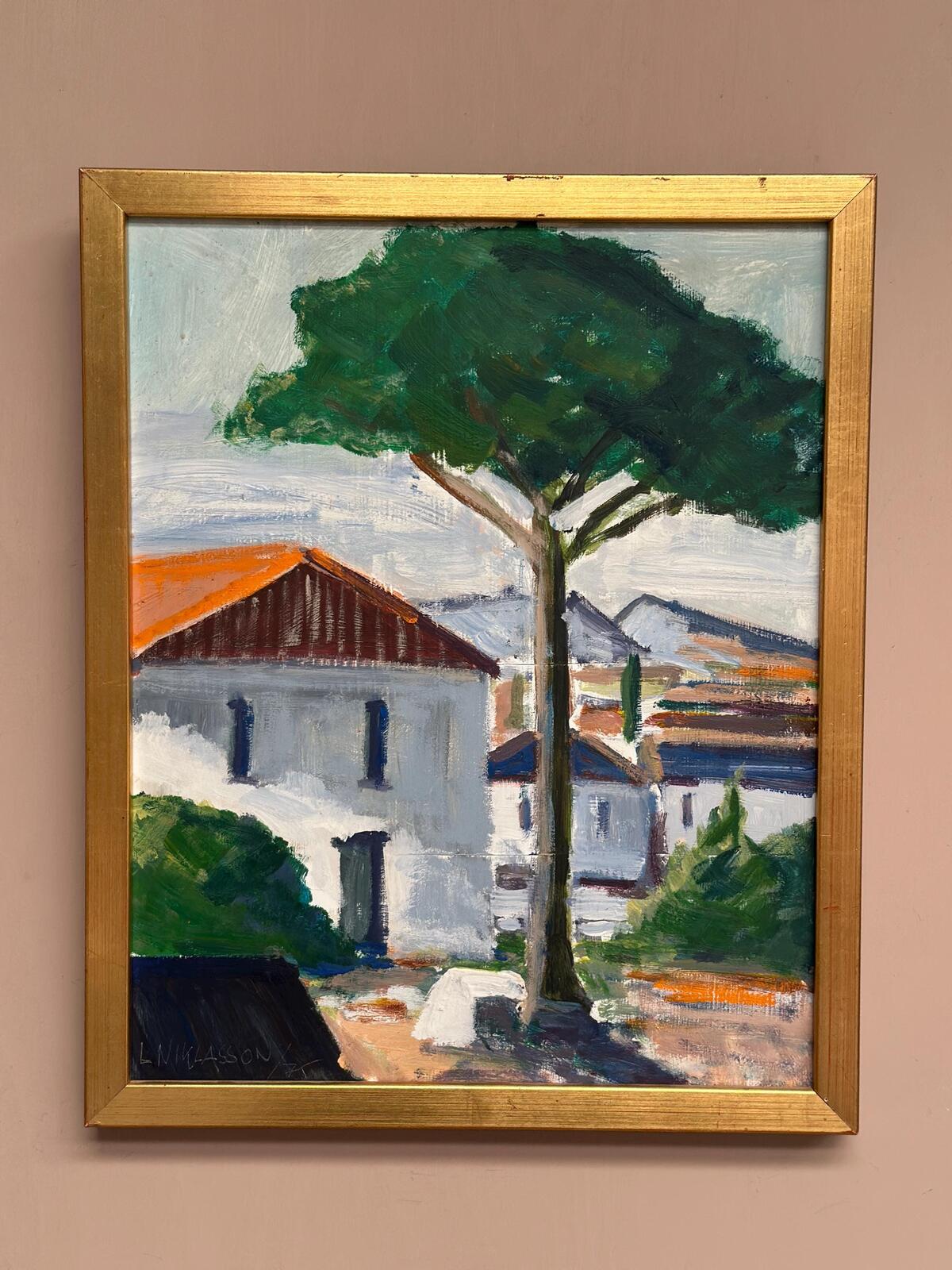 “Tree by the House” by L. Niklasson