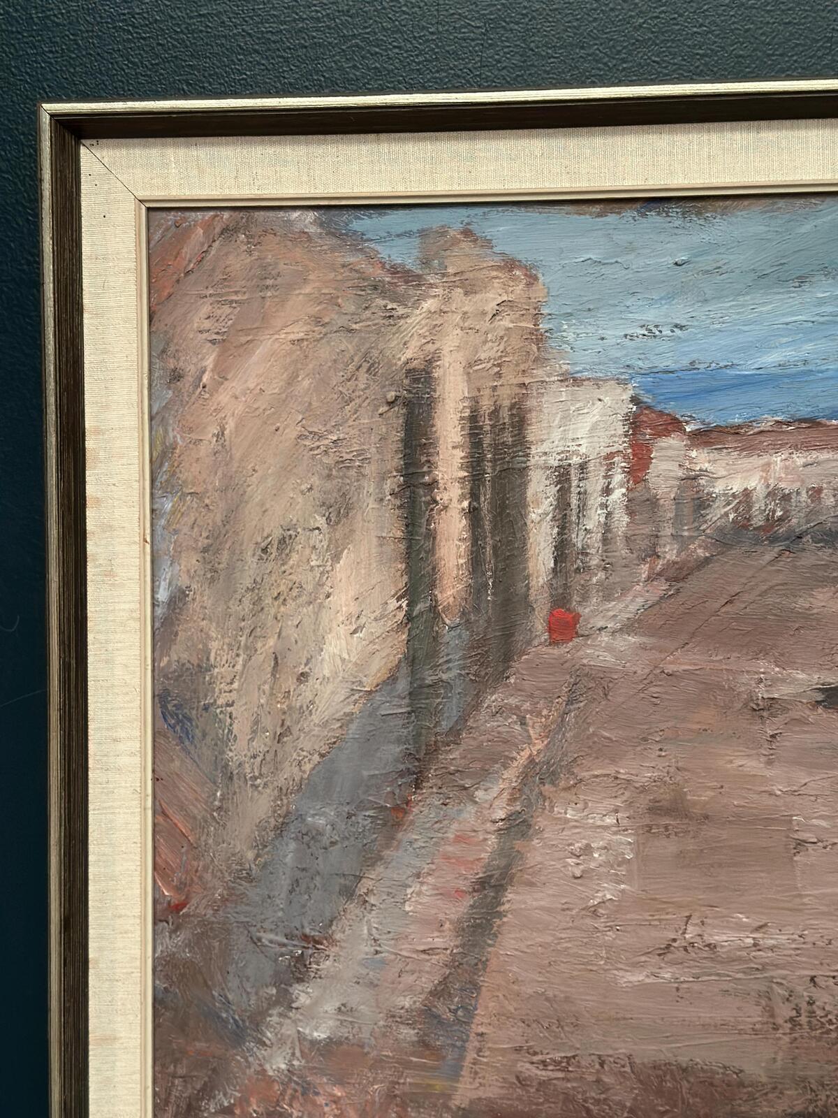 “Bygata med hus, Spanien” by Jean Ragnar