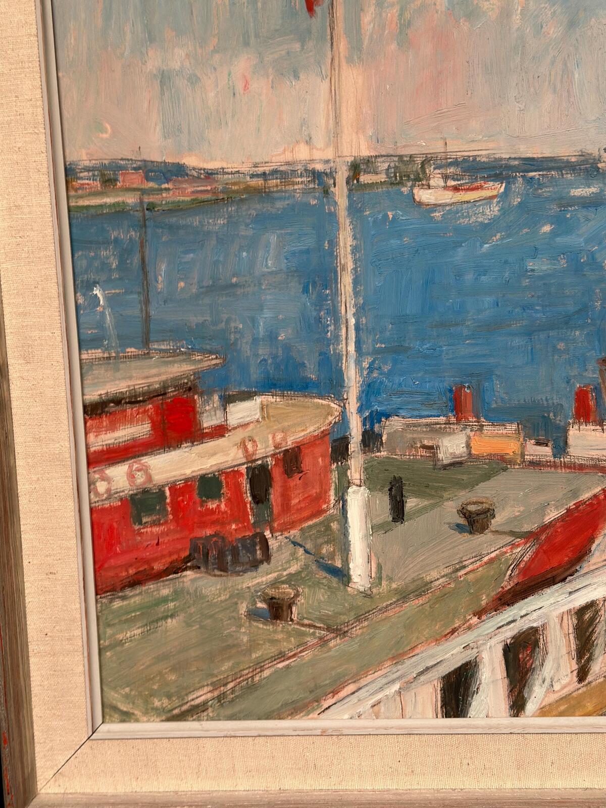 “Malmö Harbour” by John Hedman
