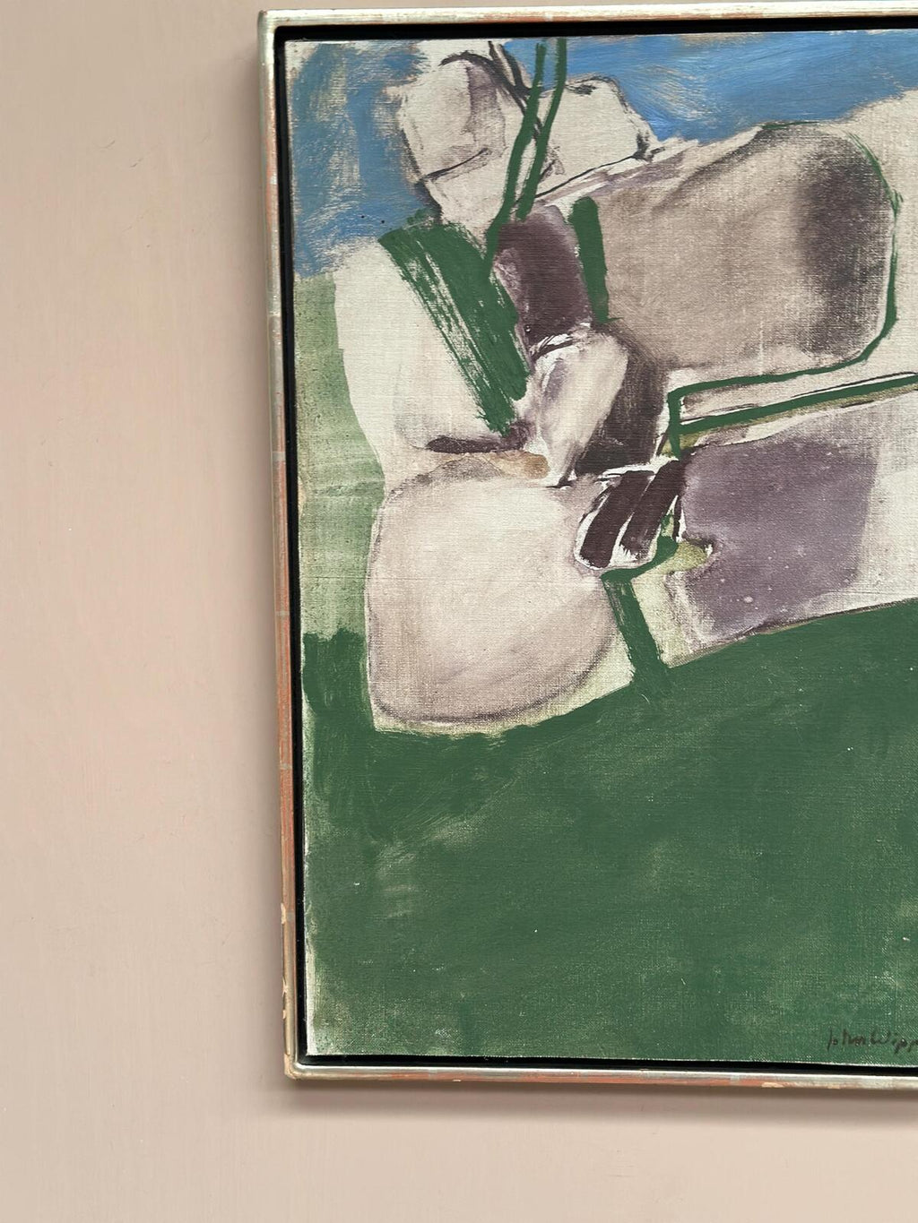 “Abstract” by John Wipp (1927–2005)