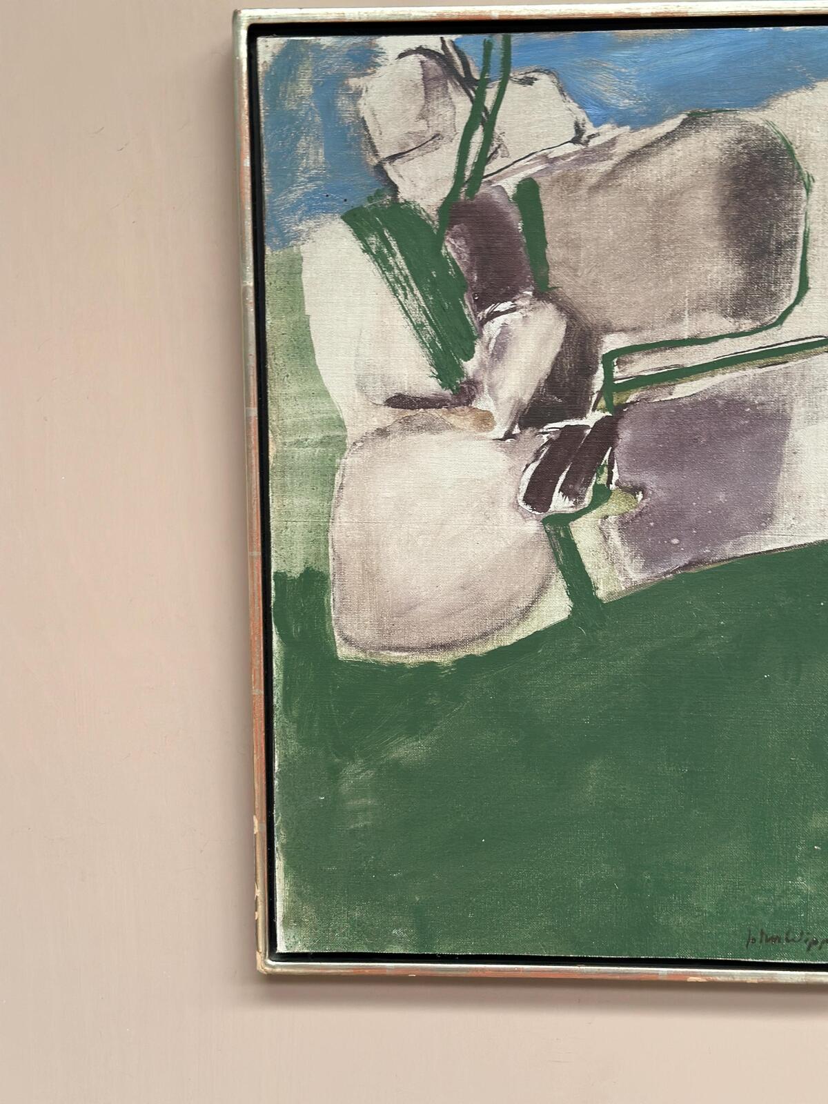 “Abstract” by John Wipp (1927–2005)