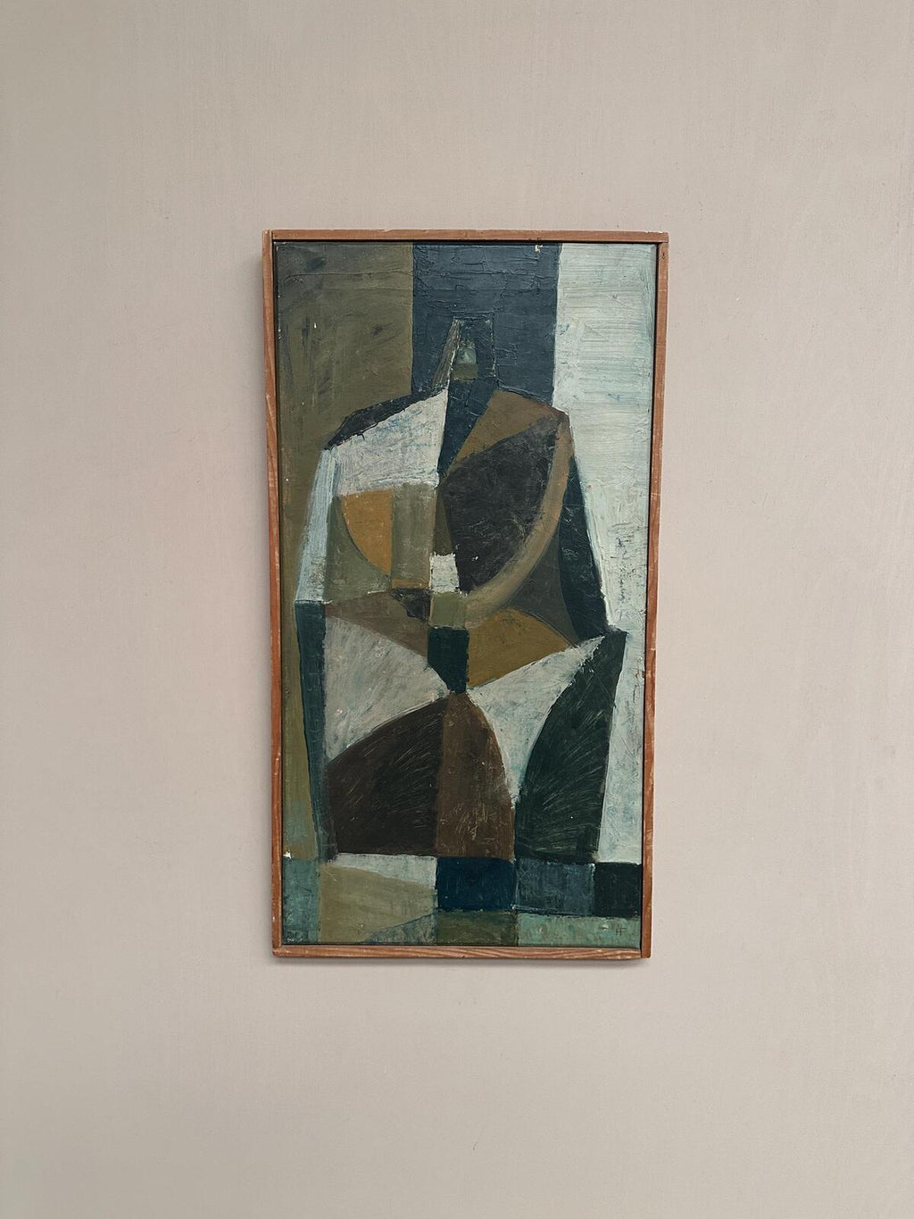 “Abstrakt Komposition” by Hans Fritzdorf (1927–1990)