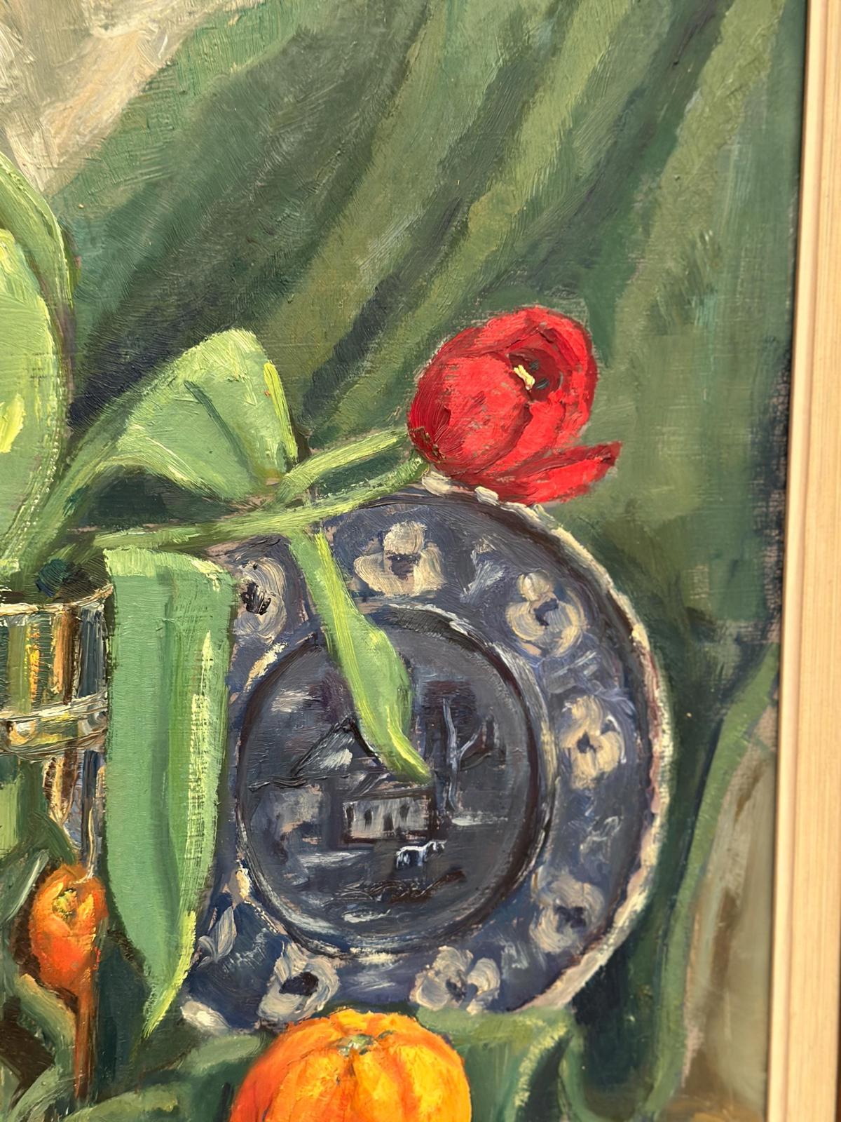 “Still Life with Tulips” by J. Essen Loarp
