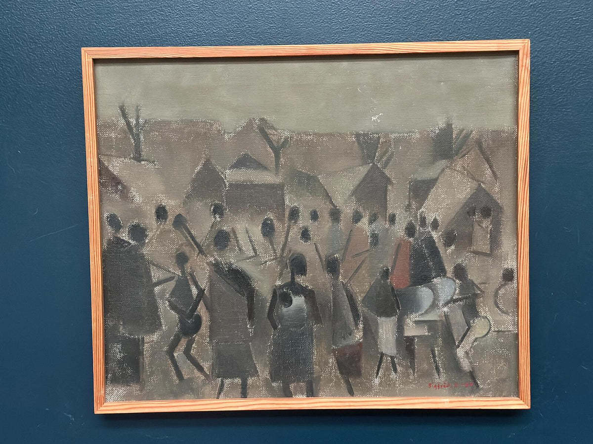 “Landscape with Figures” by Sigfrid S.