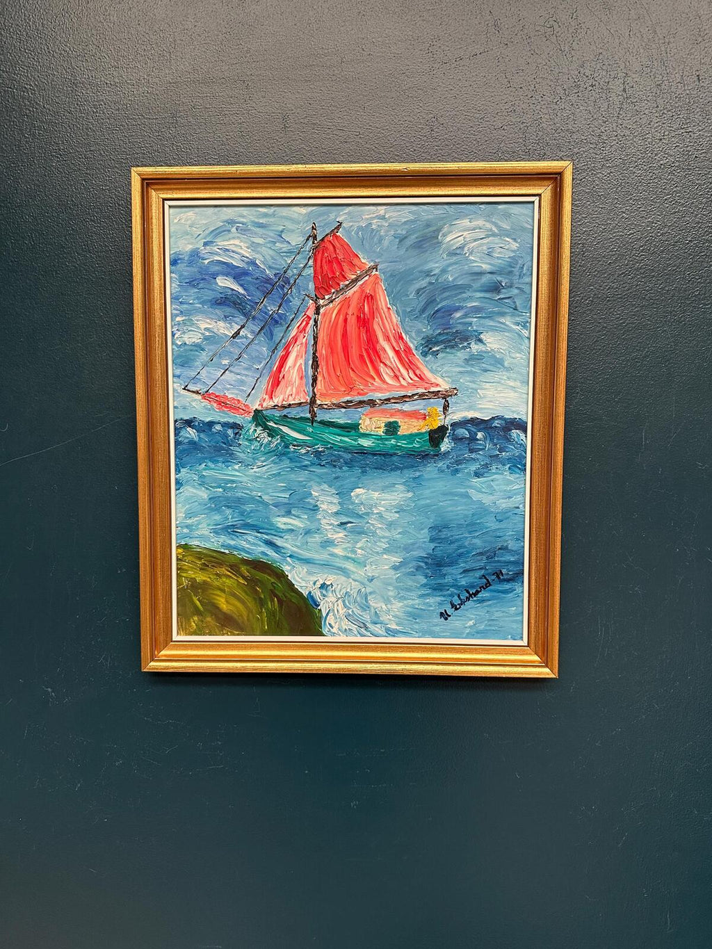 “Sailboat on the Water” by U. Ekshard