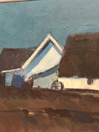 “Bondgård i landskapet” by Bengt Hillgrund