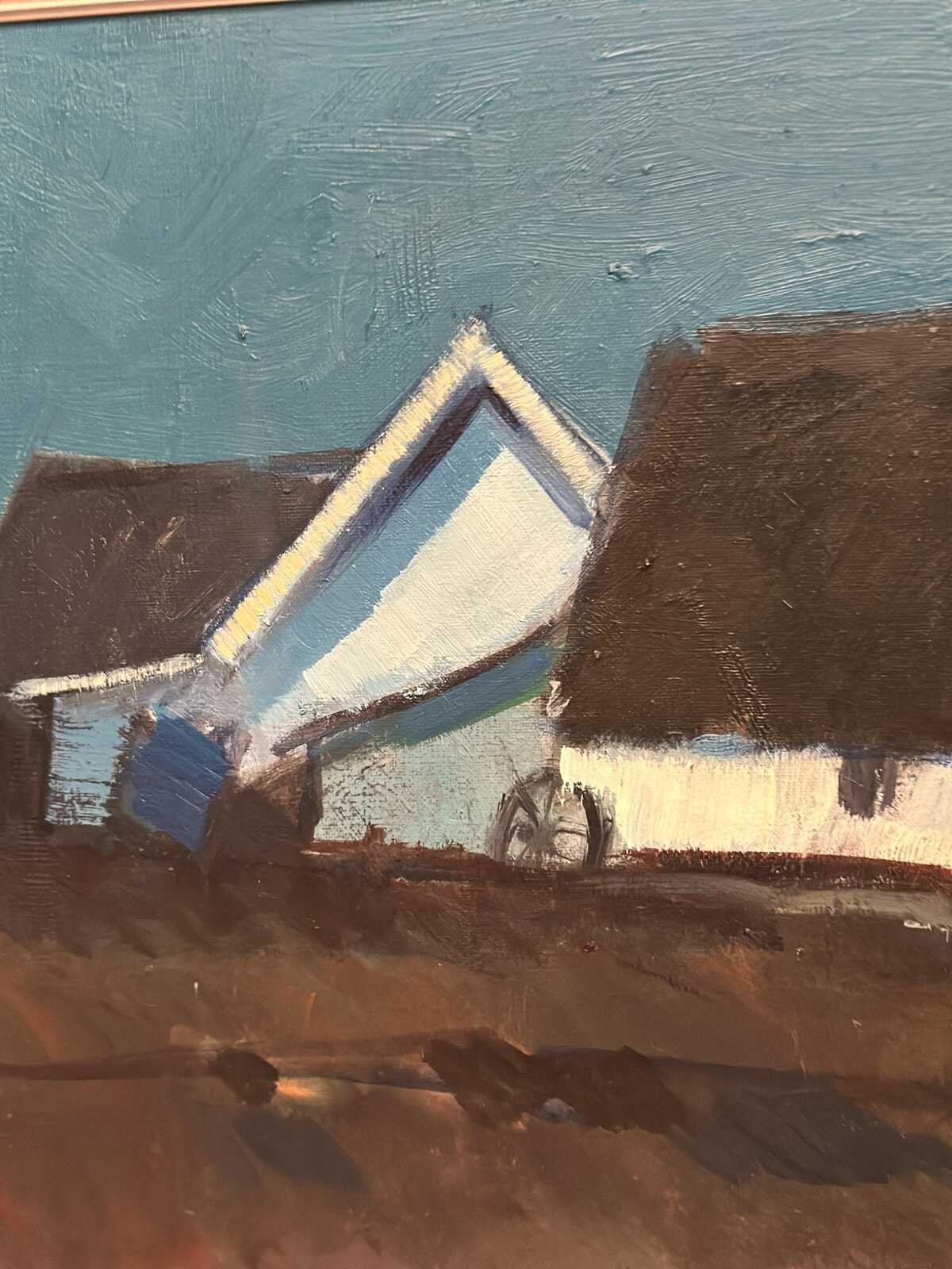 “Bondgård i landskapet” by Bengt Hillgrund