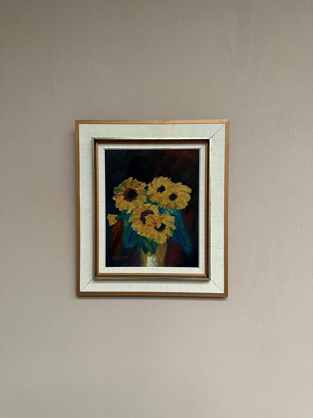 “Sunflowers” by Otto Hansén