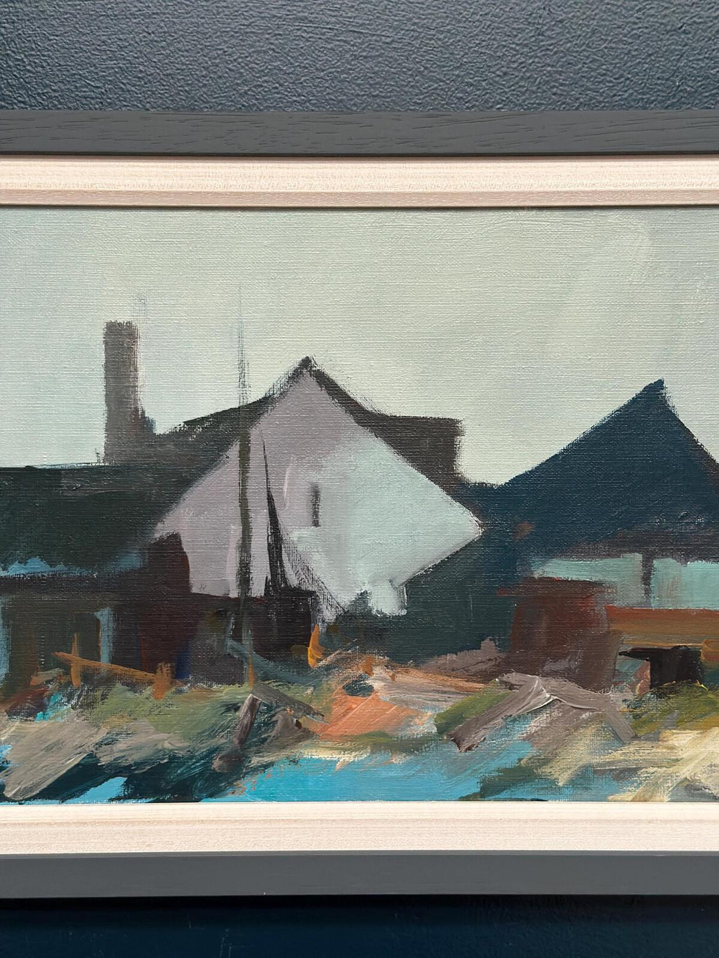 “Huts on the Coast” (Attributed to Kai C.