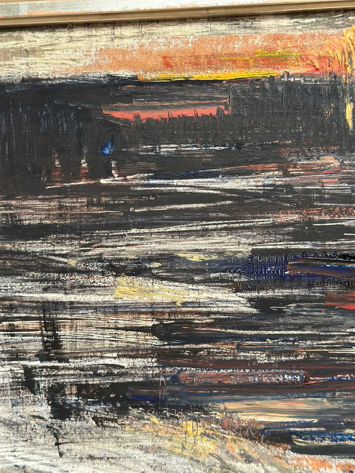 "Kvällsol över ödeland" by Lars Matson