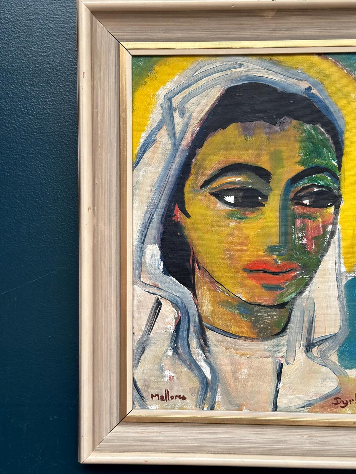 “Portrait” by Emil Dyrberg‑Petersen (1908–1973)