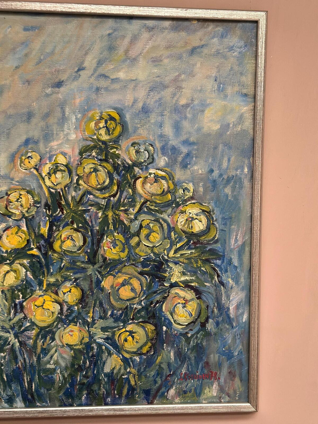“Flower” by S. Koskinen – Dated 1978