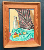 “Still Life with Fruits and Vase” by Sune Lindahl