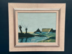 “Farm by the Lake” by Bengt Hillgrund