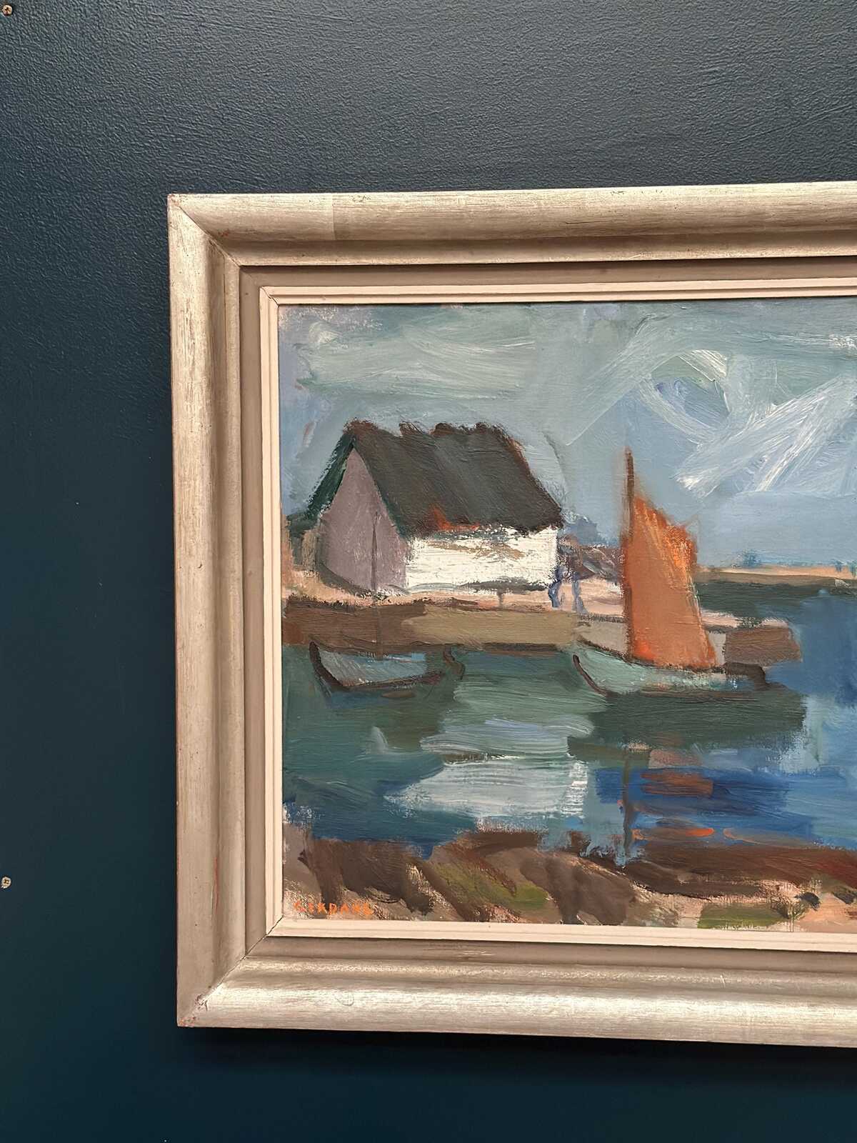 “Boat Harbour” by Gösta Ekdahl