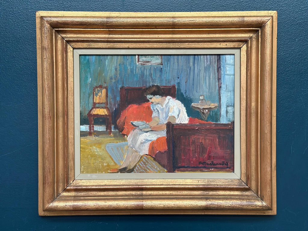 “Lady Reading a Book”