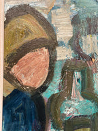 “Figure and Bottle ” by Gösta Falck