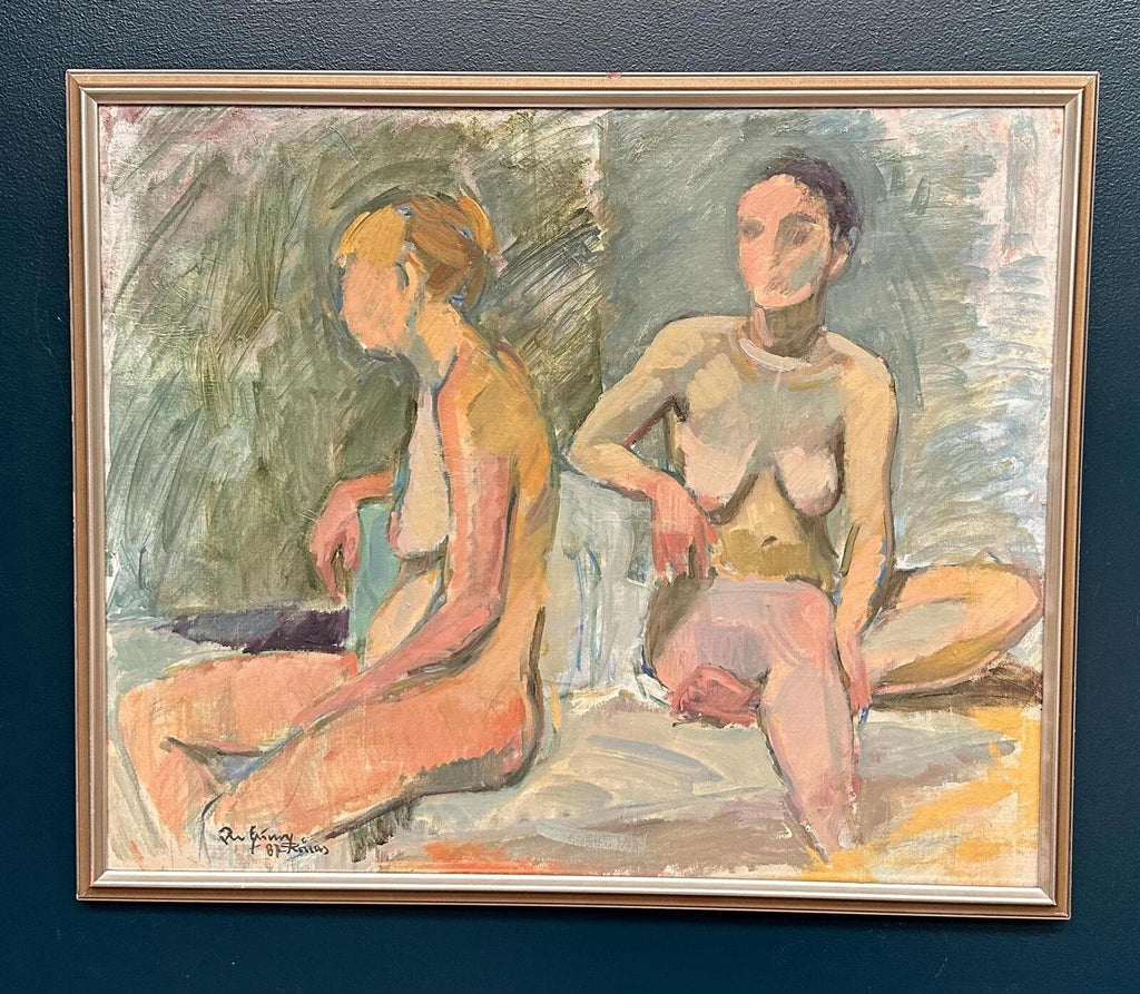 “Two Models”  Dated 1971