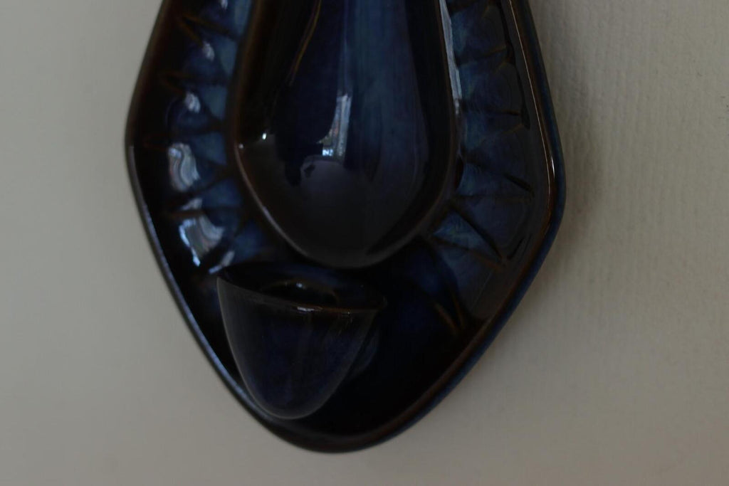 Pair Of Mid Century Danish Ceramic Sconces by Einar Johansen for Søholm Stentøj