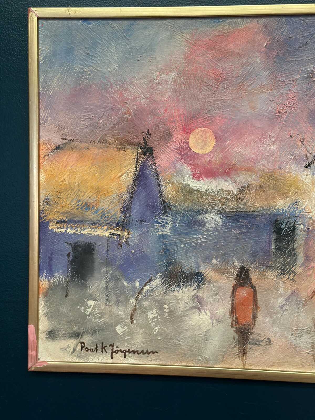 “Figure in Landscape” by Poul K. Jörgensen