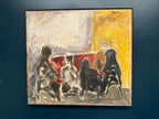 “Figure Composition” by Max Bilde (1919–2011)
