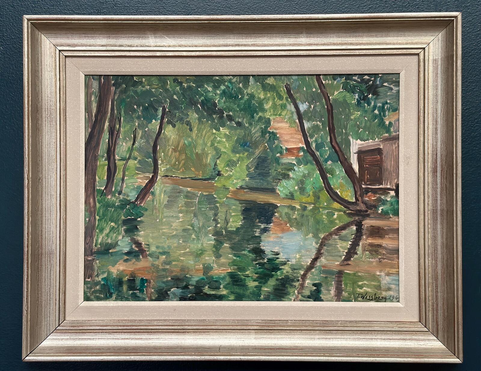 “River Landscape” by J. Westberg