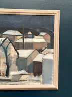 “Winter Night over the City” by Helmer Forslund