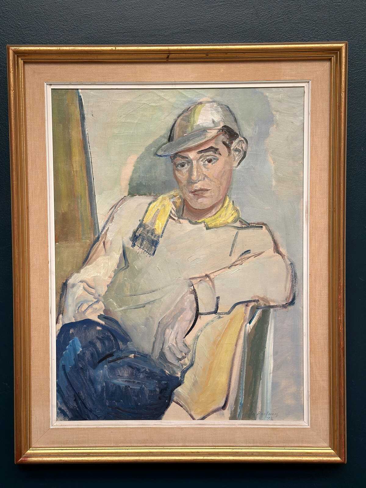 “Portrait of a Man” by Gösta Karlsson (1927–2020)
