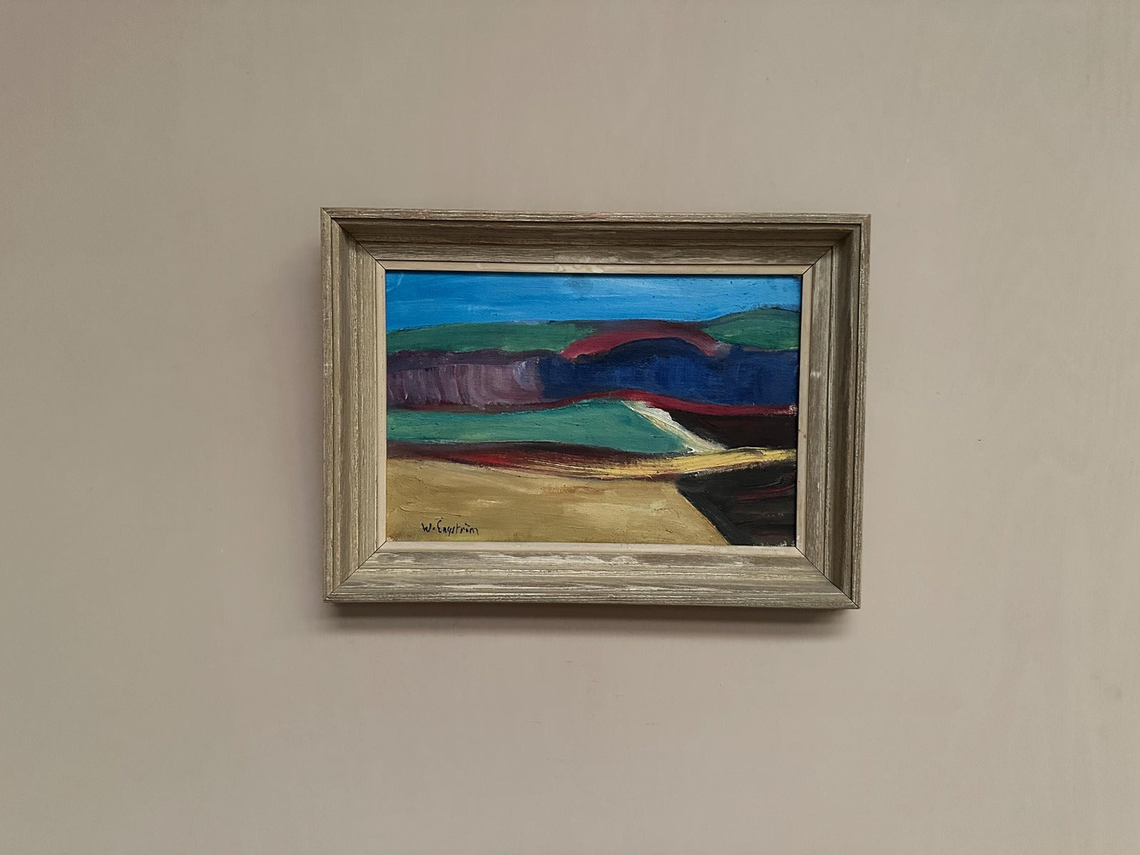 “Abstract Landscape” by W. Engström