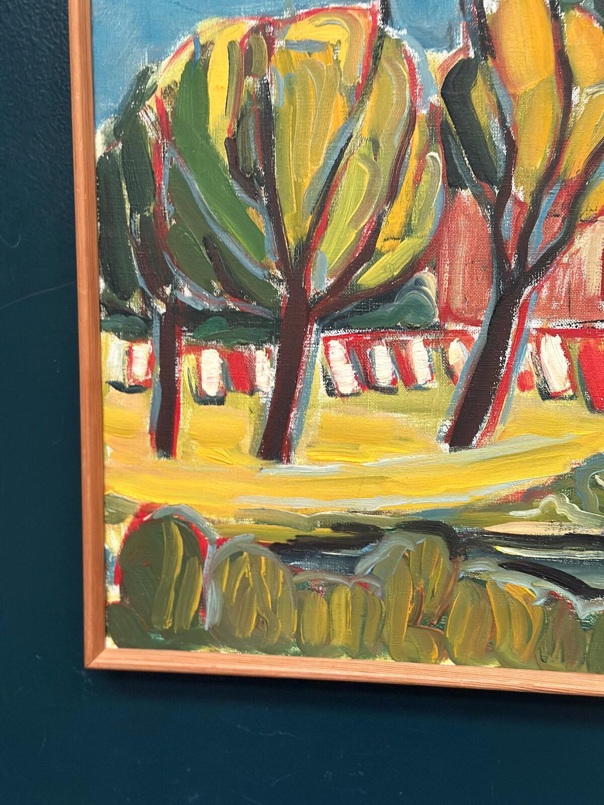 Behind the Trees