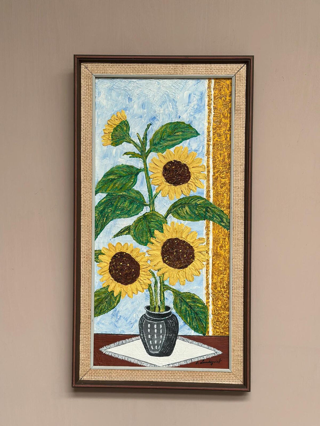 “Sunflowers” by A. Lundqvist