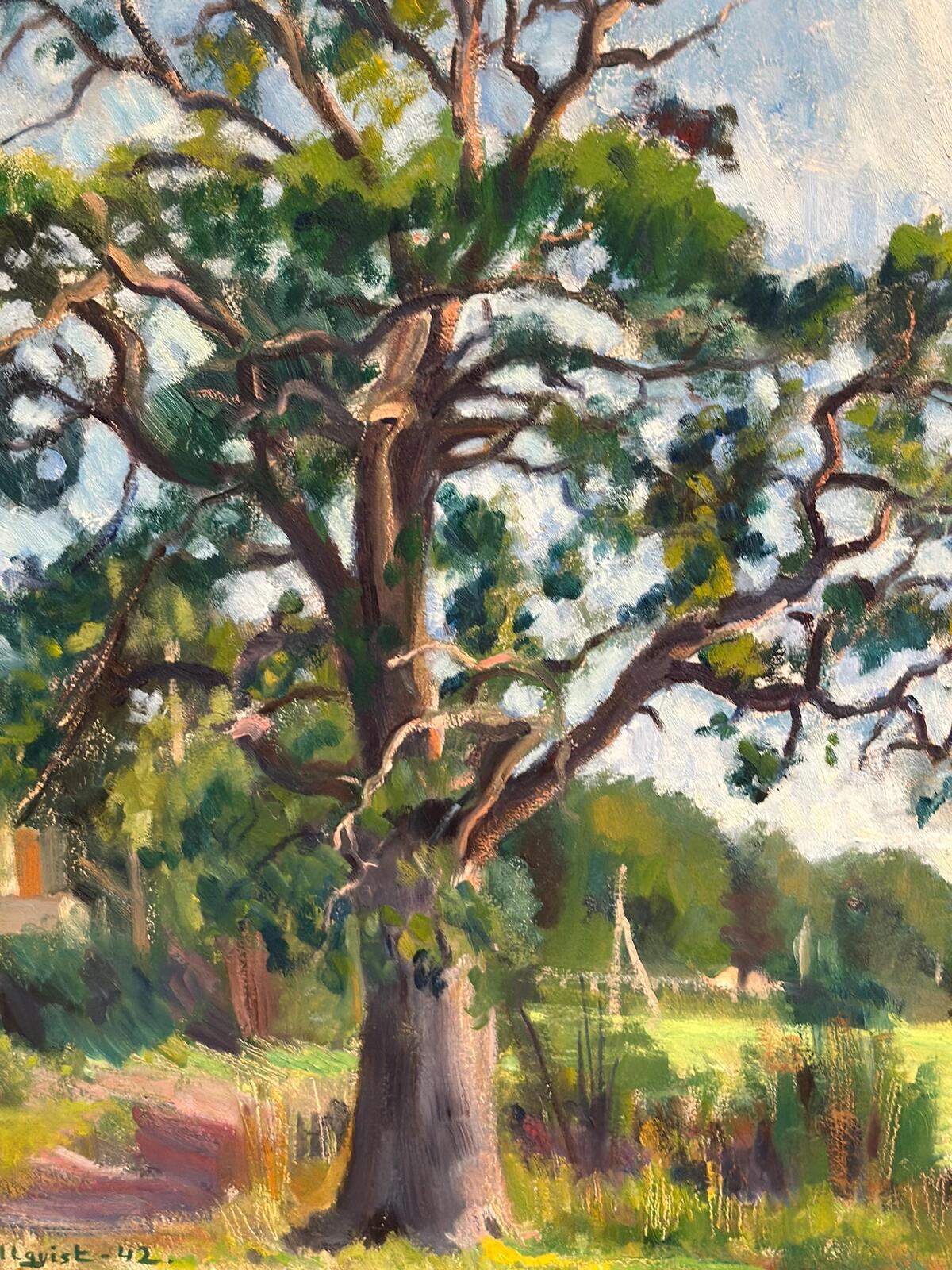 “Majestic Tree” by Sven Wallqvist (1909–1991)