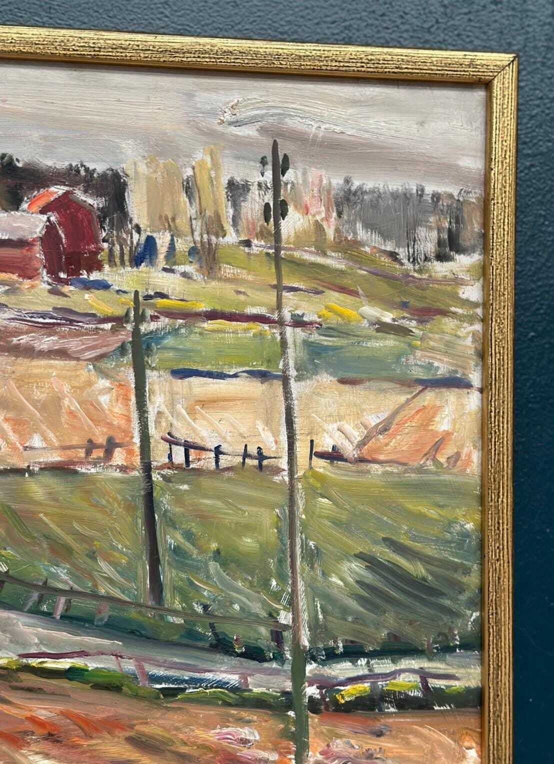 “Landscape” by Alexander Roos (1895–1973)