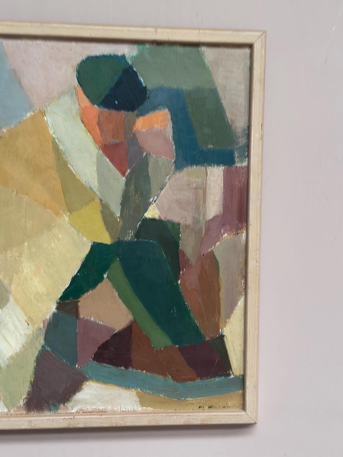 “Cubist Figure” by Martin Norén