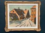 Townscape” by Harriet H. Axéll (b. 1938, Ljungby)