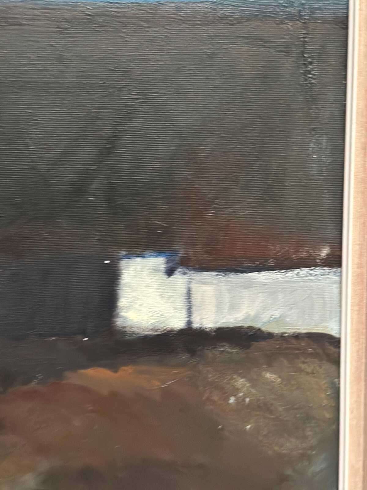 “Bondgård i landskapet” by Bengt Hillgrund